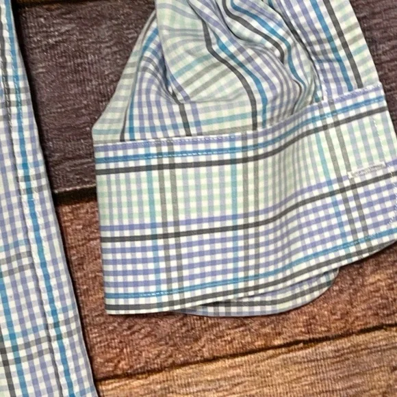Chaps Classic Fit Button Down Long Sleeve Dress Shirt Men's